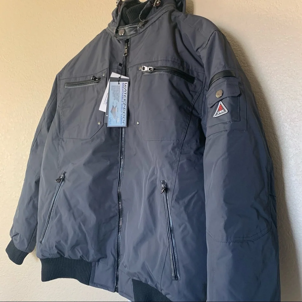 NWT waterproof Spire by Galaxy Mens Jacket - Picture 3 of 16